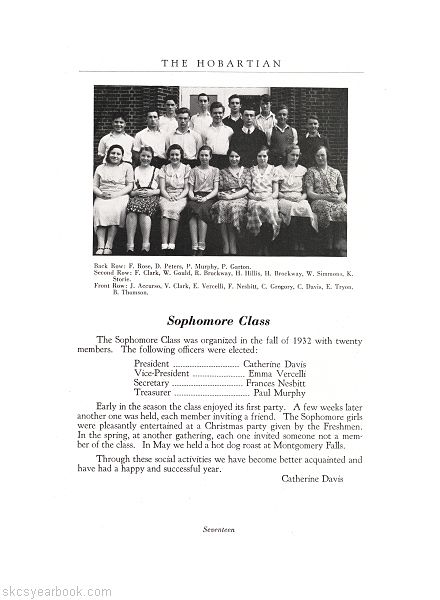 SKCS Yearbook 1933•17 South Kortright Central School Almedian