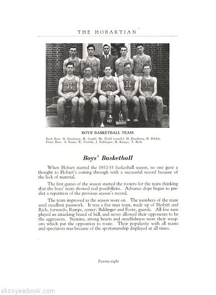 SKCS Yearbook 1933•28 South Kortright Central School Almedian