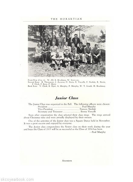 SKCS Yearbook 1934•16 South Kortright Central School Almedian