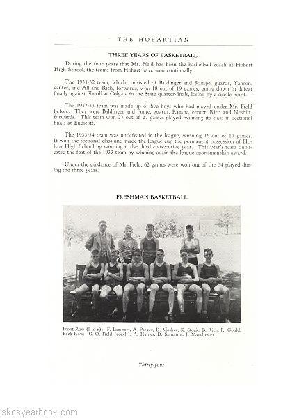 SKCS Yearbook 1934•34 South Kortright Central School Almedian