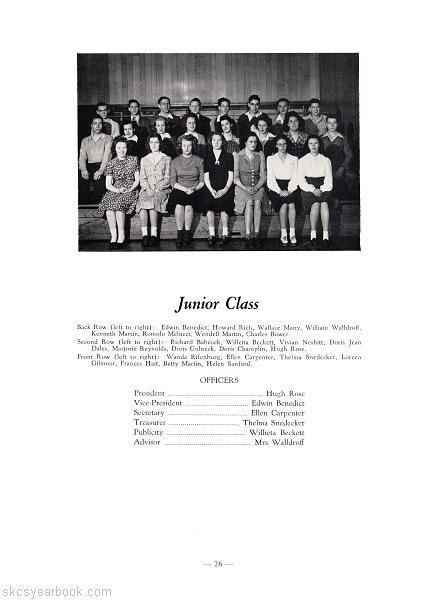 SKCS Yearbook 1945•26 South Kortright Central School Almedian