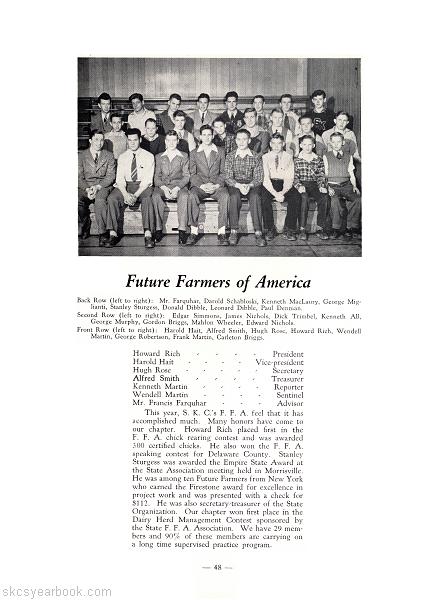 SKCS Yearbook 1945•48 South Kortright Central School Almedian