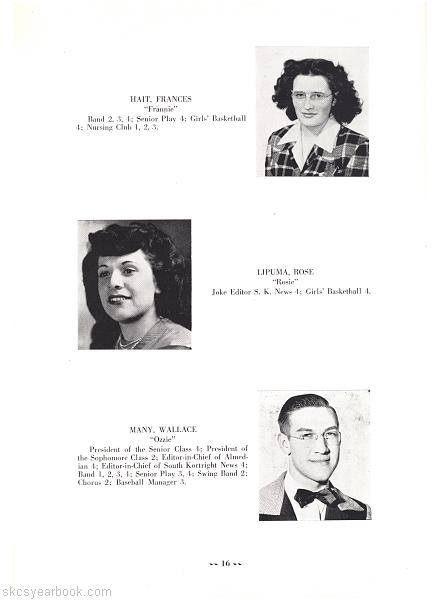 SKCS Yearbook 1946•16 South Kortright Central School Almedian