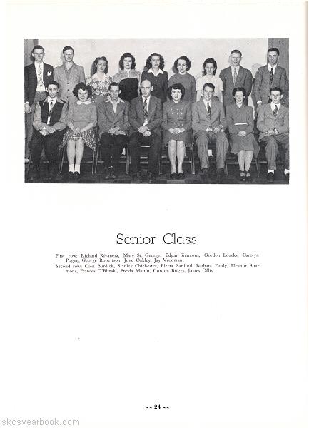 SKCS Yearbook 1947•24 South Kortright Central School Almedian