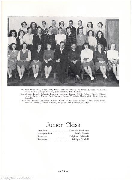 SKCS Yearbook 1947•25 South Kortright Central School Almedian