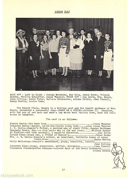 SKCS Yearbook 1951•16 South Kortright Central School Almedian