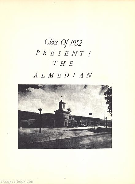 SKCS Yearbook 1952•0 South Kortright Central School Almedian