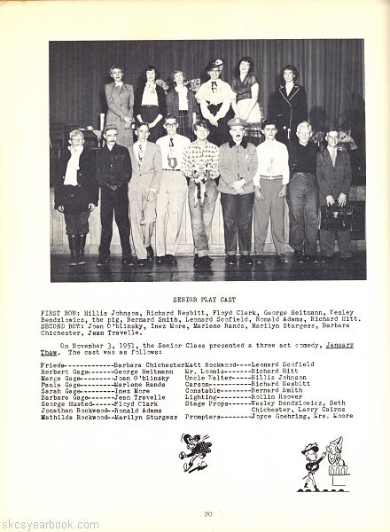 SKCS Yearbook 1952•20 South Kortright Central School Almedian