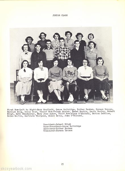 SKCS Yearbook 1952•25 South Kortright Central School Almedian
