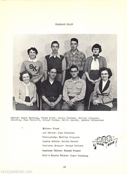SKCS Yearbook 1952•38 South Kortright Central School Almedian