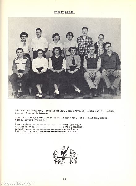 SKCS Yearbook 1952•45 South Kortright Central School Almedian