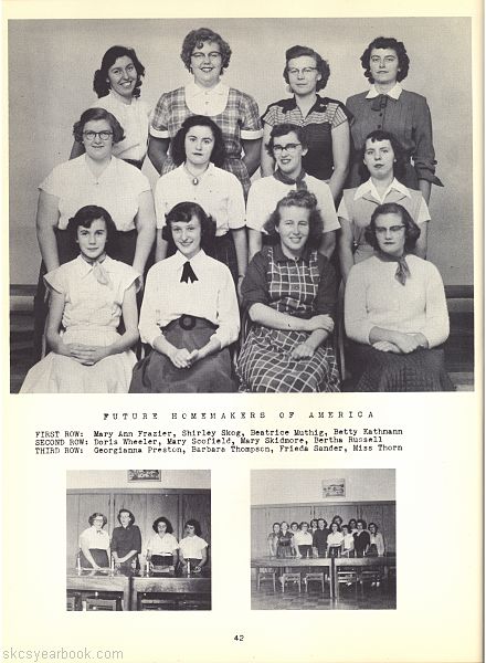 SKCS Yearbook 1953•42 South Kortright Central School Almedian