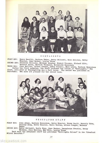 SKCS Yearbook 1954•37 South Kortright Central School Almedian