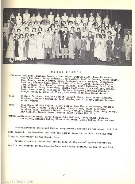 SKCS Yearbook 1954•40 South Kortright Central School Almedian