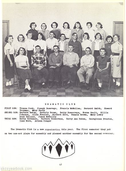 SKCS Yearbook 1954•42 South Kortright Central School Almedian