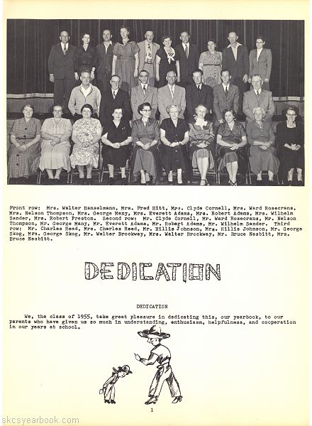 SKCS Yearbook 1955•1 South Kortright Central School Almedian