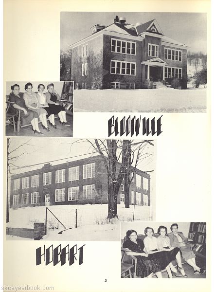 SKCS Yearbook 1956•2 South Kortright Central School Almedian