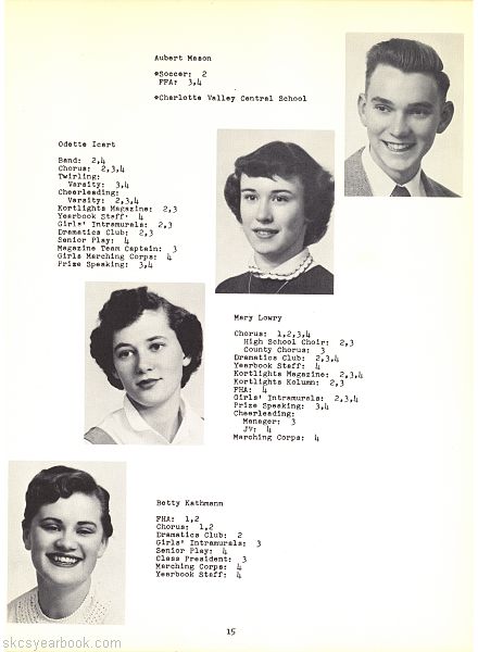 SKCS Yearbook 1956•14 South Kortright Central School Almedian
