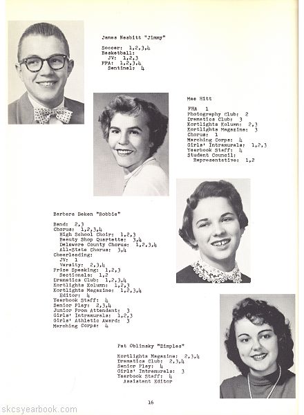 SKCS Yearbook 1956•16 South Kortright Central School Almedian