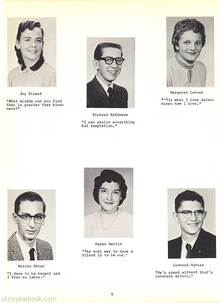 SKCS Yearbook 1958•8 South Kortright Central School Almedian