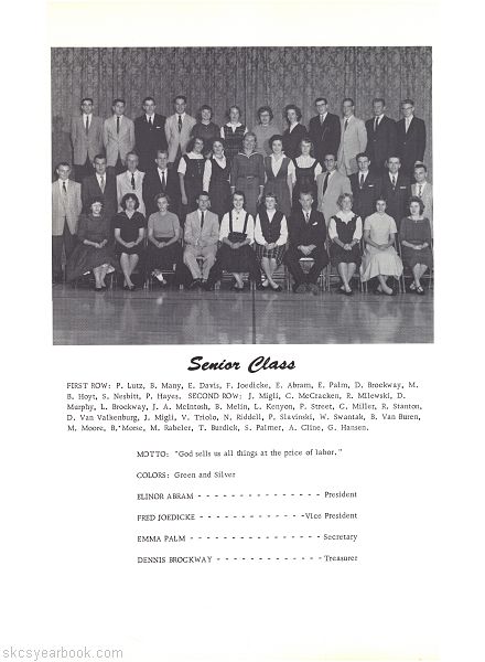SKCS Yearbook 1960•20 South Kortright Central School Almedian