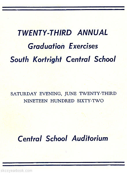 SKCS Yearbook 1962•70 South Kortright Central School Almedian