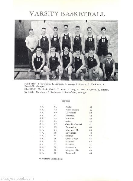 SKCS Yearbook 1964•56 South Kortright Central School Almedian