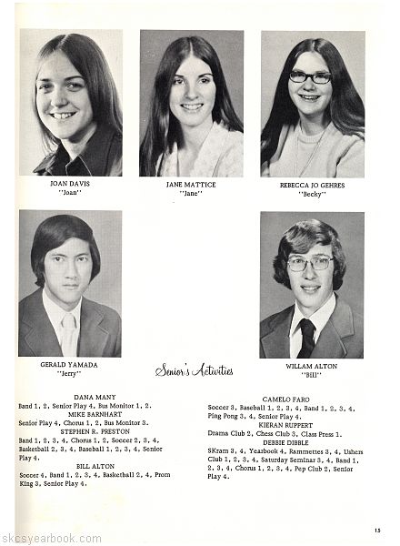 SKCS Yearbook 1974•14 South Kortright Central School Almedian