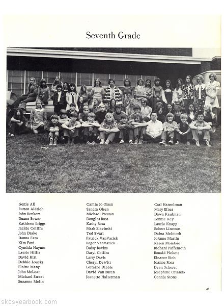 SKCS Yearbook 1975•40 South Kortright Central School Almedian