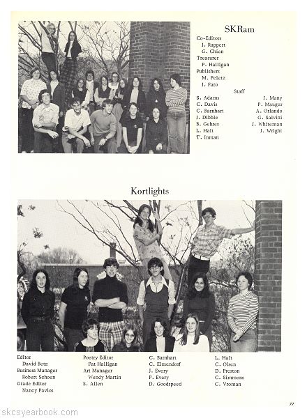 SKCS Yearbook 1975•77 South Kortright Central School Almedian