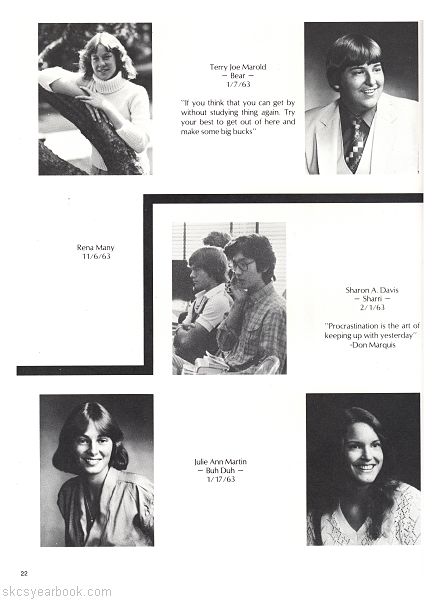 SKCS Yearbook 1981•22 South Kortright Central School Almedian