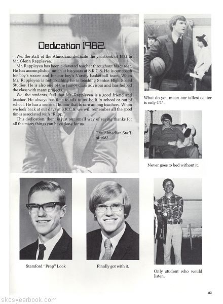 SKCS Yearbook 1982•82 South Kortright Central School Almedian