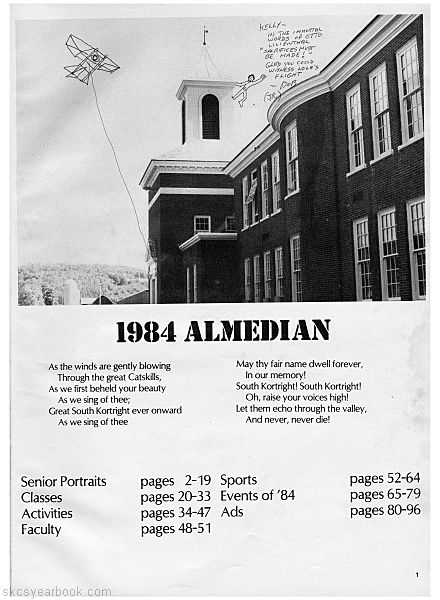SKCS Yearbook 1984•0 South Kortright Central School Almedian
