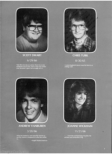 SKCS Yearbook 1984•7 South Kortright Central School Almedian