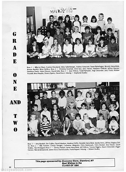 SKCS Yearbook 1984•30 South Kortright Central School Almedian