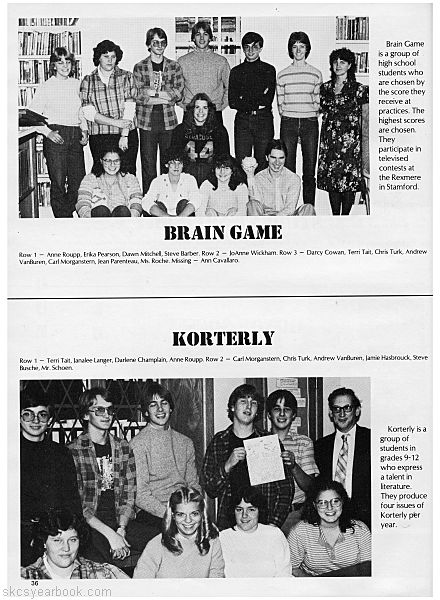 SKCS Yearbook 1984•36 South Kortright Central School Almedian