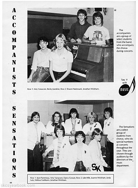 SKCS Yearbook 1984•44 South Kortright Central School Almedian
